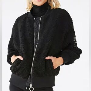 Sherpa Bomber Jacket (BLK)